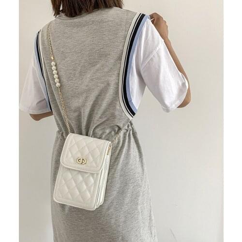 Shoulder Bags Women Mobile Phone Bags Female Messenger Purse Lady Wallet New 2021 Designer Bag Cute Side Bag