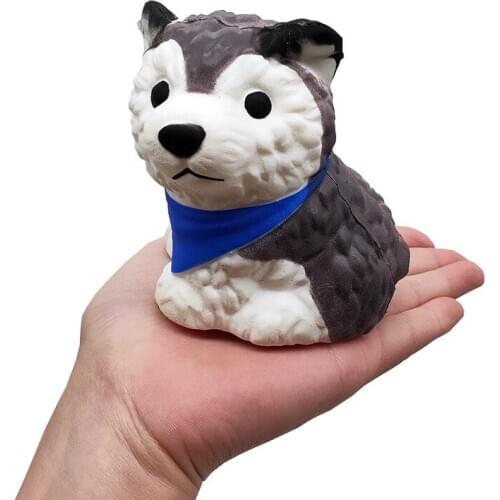 Squishy Toys Puppy toy Slow Rising Squeeze Toy Stress Relief For Adult Dog Squishy Toys Toys For Children 2 colours
