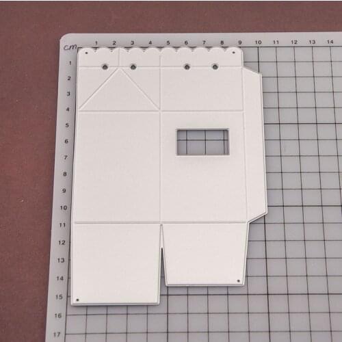 Reunion Milk Carton Metal Cutting Dies Scrapbooking Craft Mold Cut Die Stencil Handmade Paper Card Make Template