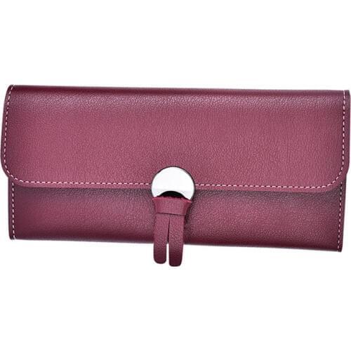 10PCS / LOT New Long Women Wallets Fashion High Quality Ladies Purse Money Bag Party Clutch Wallet Female