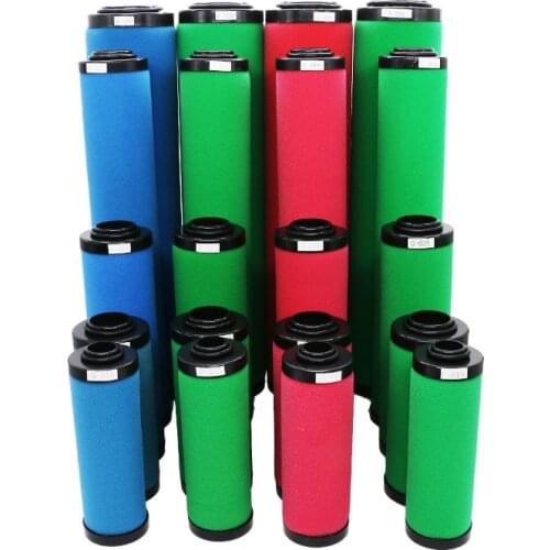 1pc 015/024/035/060/090 QPSC Sponge Screw Air Compressor Precision Filter Filter Compressed Air Drying Dust Removal