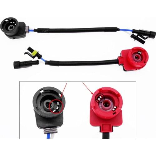 1 Pcs Adapter Converter Wire Plug Cable Socket Base Car Styling Accessory Wiring Harness For D2R D2C D2 D2S Xenon AMP Converter