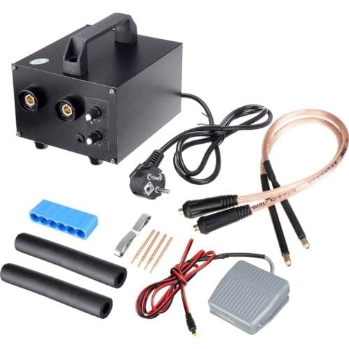 1600A Spot Welder CX4500 Adjustable Microcomputer 18650 Battery Spot Welding Machine Set for 0.25mm Nickel Plate