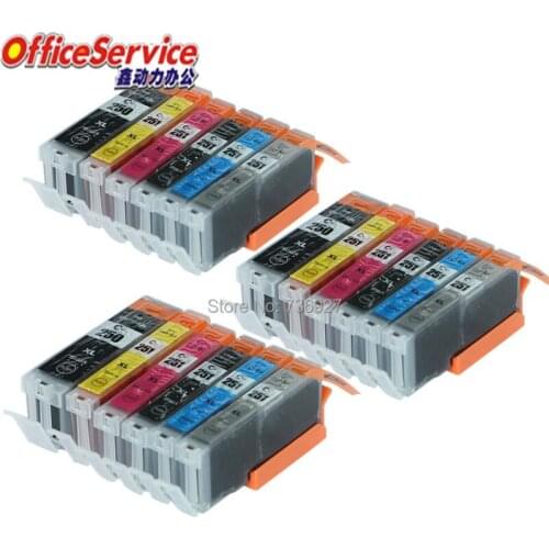 18X Compatible Ink Cartridge For Canon PGI 250XL PGI-250XL PGI250XL CLI 251 CMY GY MG6320 PIXMA MG5420 MX722 MX922 iP7220
