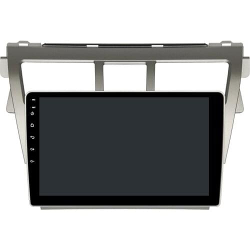 Android Car Radio Stereo 9 inch GPS Navigation For Toyota Vios 2007-2013 Car Multimedia Player with Carplay