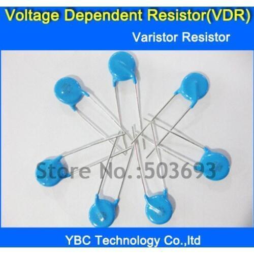 Free Shipping 100pcs/lot Voltage Dependent Resistor VDR 14D821K 14D-821K Varistor Resistor