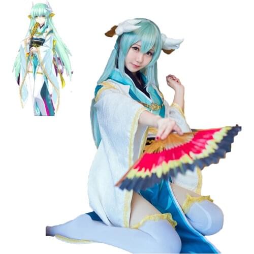 Game Fate Grand Order Kiyohime Kimono FGO Cosplay Costume Full Set Women Fancy Dress Outfit Halloween Carnival Uniforms Costume