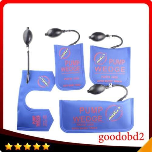 KLOM Pump Wedge Airbag New for Diagnostic Tools Air Wedge Locksmith Tools Lock Pick Set Open Car Door Lock Blue Color 4pcs/lot