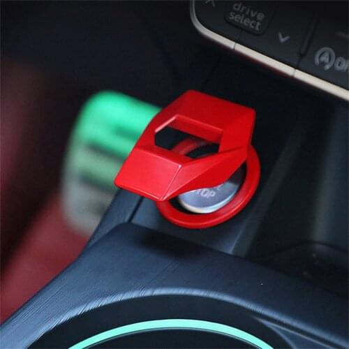 Car Engine Start Stop Button Ring Ignition Cover for BMW E89 E61 E60 F82 M4 E38 E65 E63 i8 and i3 E39 F33 F36