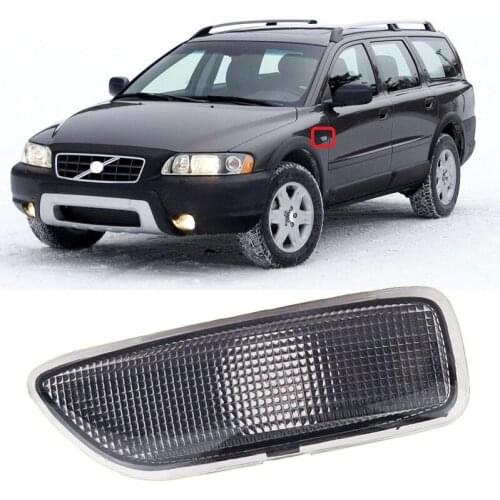 Roavia Left/Right turn signal light for Fender Front Side Marker Light Lamp For Volvo S60 V70 S80 XC70 XC90 2001-2009 #30722641