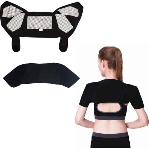 FIRECLUB Self-heating Shoulder Guard For Adults Home Daily Sport Back Support Winter Keep Warm Shoulder Back Pad Relax Tired