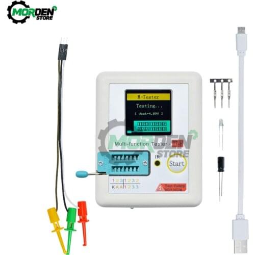 TC-T7-H Transistor Tester Multimeter For Diode Triode MOS/PNP/NPN Capacitor Resistor Transistor Replace TC-T7-H LCR-TC1 LCR-TC2