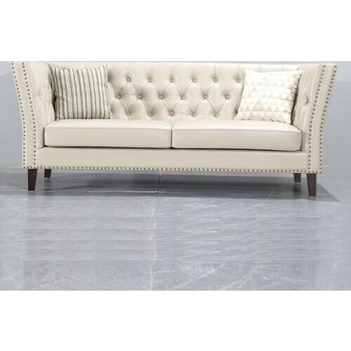 U-BEST High Quality Italian Style Classic Modern Luxury 3 Seater Sofa ,Leather Internior decoration furniture showroom sofa