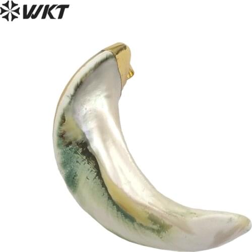 WT-JP062 Wholesale 5pieces / lot Natural Shell Pendant Fashion Custom design with Pendant with exclusive Random For Jewelry