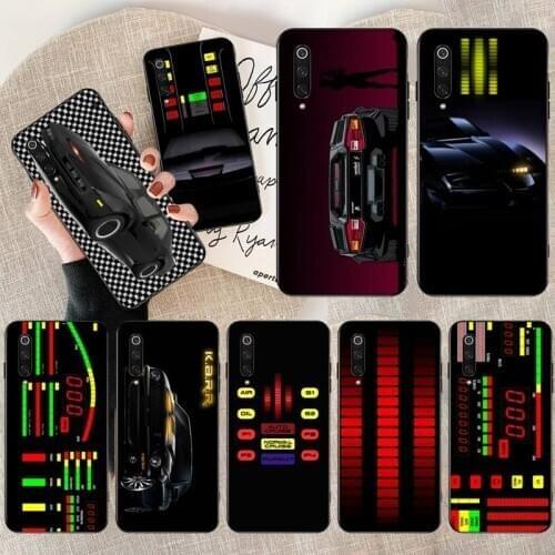 YJZFDYRM Knight Rider KITT Car Custom Soft Phone Case for Xiaomi Mi 10 Pro lite Mi9 9SE Pocophone F1 Mi 9T Pro Note 10 lite