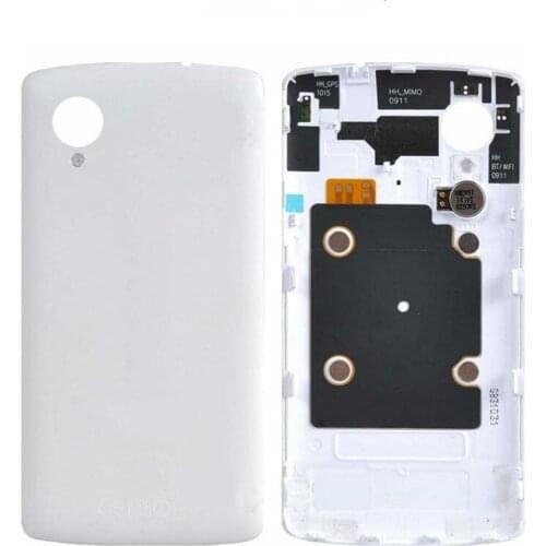 For LG Google Nexus 5 Back Battery Cover D820 D821 Rear Case Door Housing Chassis Replacement Parts For LG Nexus 5 Battery Cover