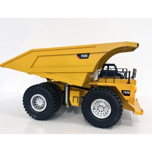 Full metal 1/14 rc dump truck