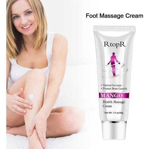 40g Mango Pure Natural Health Massage Increases Body Growth Higher Health Massage Cream Foot Care Products Promote Bone Growth