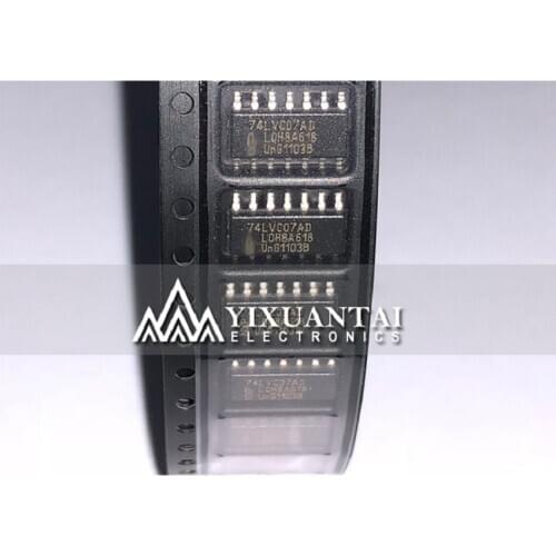 50pcs/lot 100pcs/lot 500pcs/lot Free shipping 100% original 74LVC07AD 74LVC07 SOP14