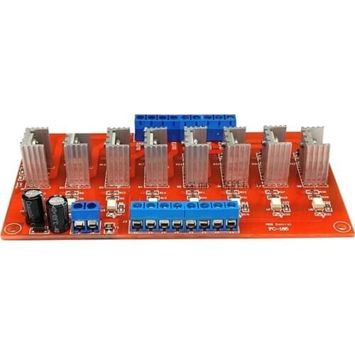 8-channel DC PLC amplifier board IO protection optocoupler isolation power output board on behalf of intermediate relay module