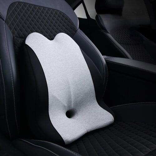 Car Waist Pad Office Home Chair Cushions Automotive Supplies Protect Waists Pillows Lumbar Support Soft Back Cushion
