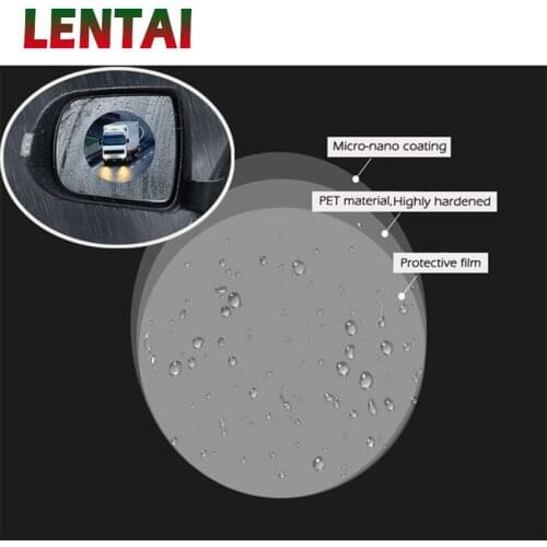 LENTAI 1Set Car Rearview Mirror Anti-Fog Waterproof Rainproof Film For BMW E60 E36 E46 E90 E39 E30 F30 F10 F20 X5 E53 E70 E87