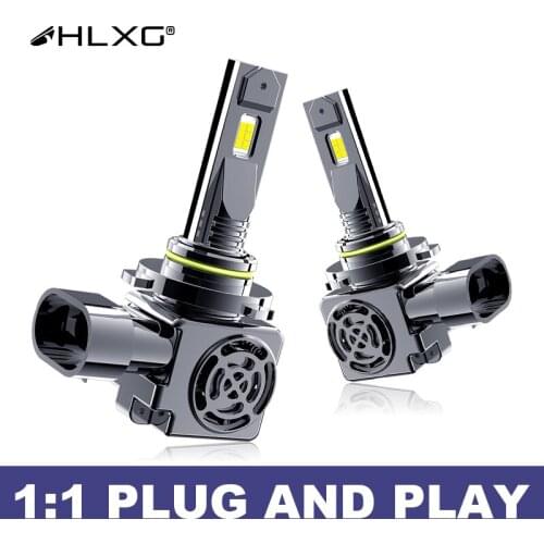HLXG 20000LM H8 H9 H11 H1 led 6000K 12V Car Lights Auto Lamp lampada h4 super branca H7 LED headlight 9005 9006 HB3 HB4 Bulbs