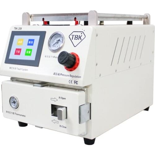 Free shipping 14 inch OCA Vacuum Laminating Machine TBK-208 for Mobile phone LCD Touch Screen Repair Mobile phone renovation
