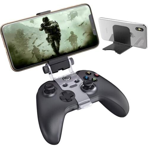 Wireless 2-IN-1 Controller Phone Clip Holder Clamp Mount Stand Foldable Bracket For X-One Slim S X Elite Series 2 Controller