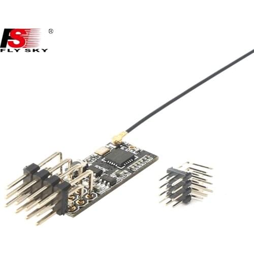 Flysky FS2A 4CH AFHDS Mini Receiver PWM Output Compatible With I6 I6X I6S Transmitter Remote Controller For Fpv Drone Quadcopter