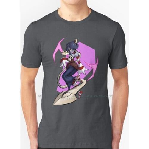 Squigly T Shirt 100% Pure Cotton Squigly Zombie Skullgirls Video Game Anime Manga