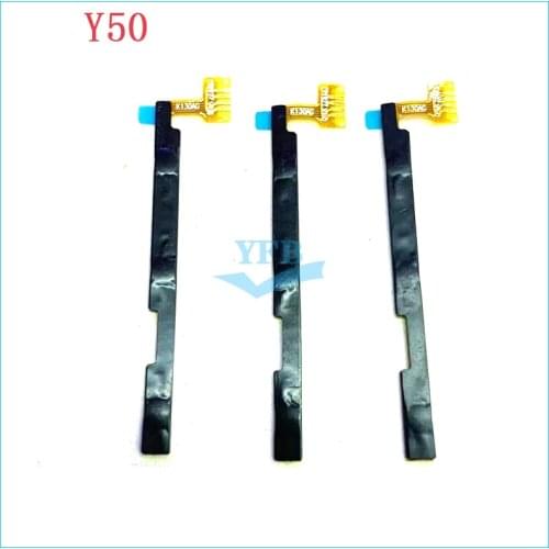 For Wiko Y50 Y80 Y60 Y70 Power Volume Button Flex Cable Side Key Switch ON OFF Control Button Repair Parts