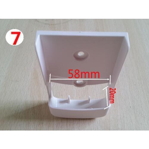 New (7) TV DVD Fujitsu / Midea Air Conditioner Wall Mount Remote Control Holder Wall Mounted 58mm*18mm (2.28in*0.79in)