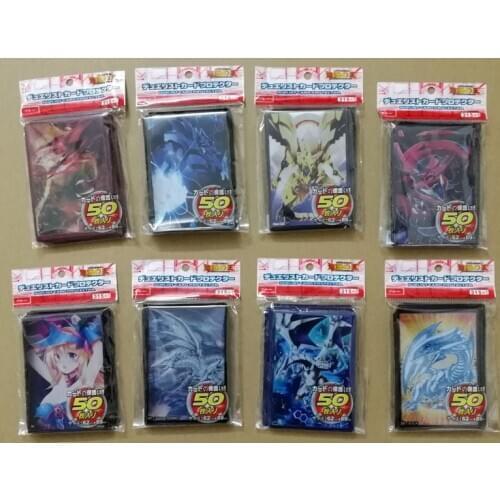 NEW 10 packs/lot (500 pcs) Anime Yu-Gi-Oh! Dark Magician Girl Board Games yugioh Card Sleeves toy Barrier Protector toy gift