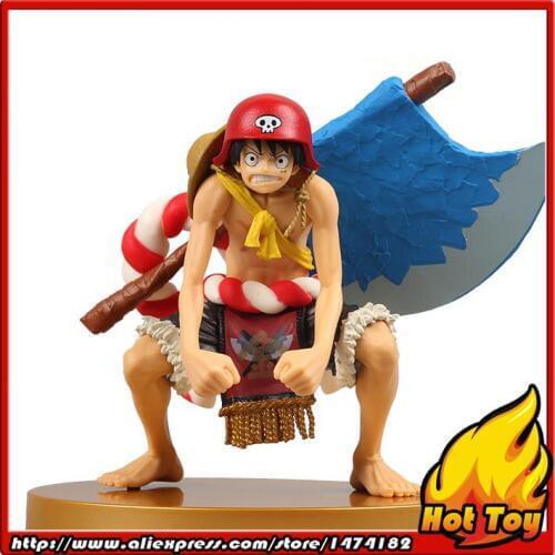 Original Banpresto SCultures BIG Zoukeiou 5 SPECIAL Collection Figure - Monkey D Luffy from "ONE PIECE FILM GOLD"