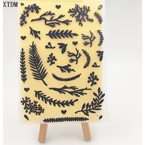 Easter plastic leaf splash letters stripes template craft card making paper card album wedding decoration Embossing folders