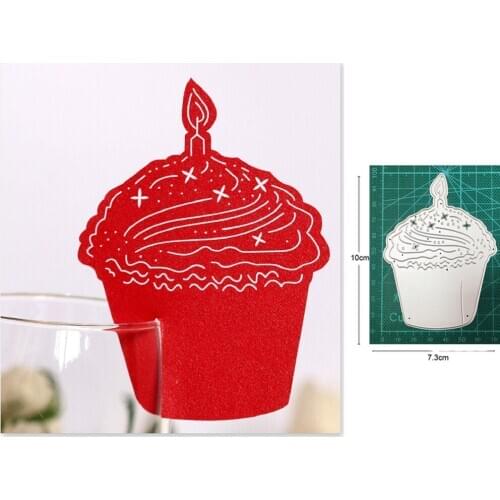 Craft dies Metal Cutting Dies Birthday Cake Candle Scrapbooking dies Decorative Embossing die cut Handcraft Die Cutting new 2021