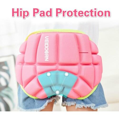 Children Adult Snowboard Ski Hip Pad Protection Cycling Skateboarding Sports Shorts Skating Rollers Shorts Boys Girls 4-12 Years