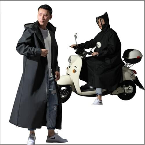 Outdoor Hiking Riding Sunscreen Raincoat Hooded Fashion Simple Comfortable Raincoats Breathable Windproof Rainproof Electric Car