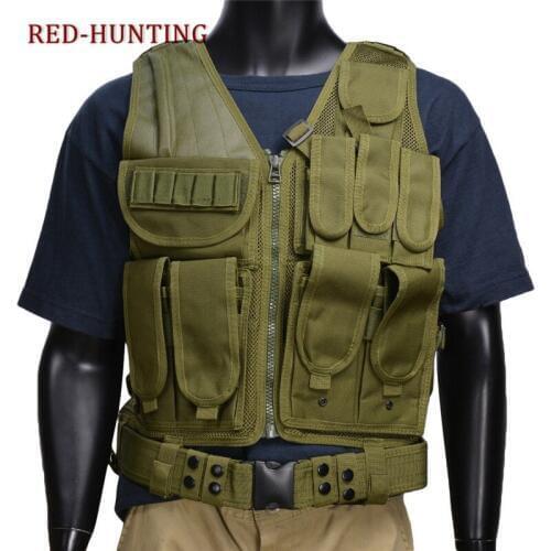 Tactical vest security outdoor training combat CS field protection vest For Paintball Game SWAT Vest