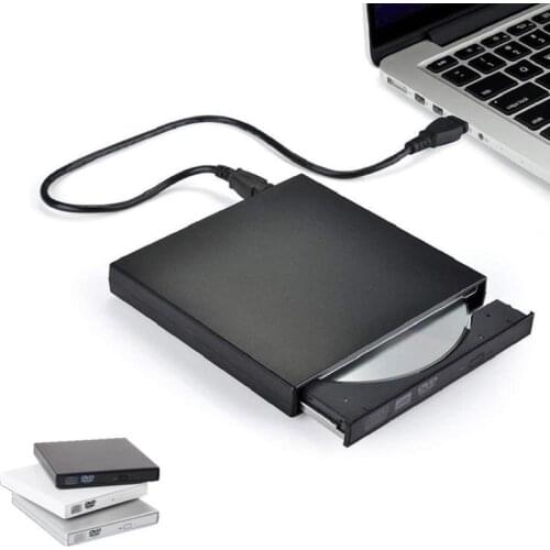USB 2.0 External HDD Players COMBO DVD-ROM Player USB DVD RW CD Writer Drive Burner Reader Player Optical Drives For Laptop PC