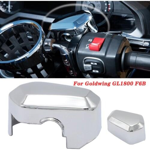 High Quality Motorcycle Chrome Front Brake Master Cylinder Cover for Honda Goldwing GL1800 F6B GL1800 2018 -2020