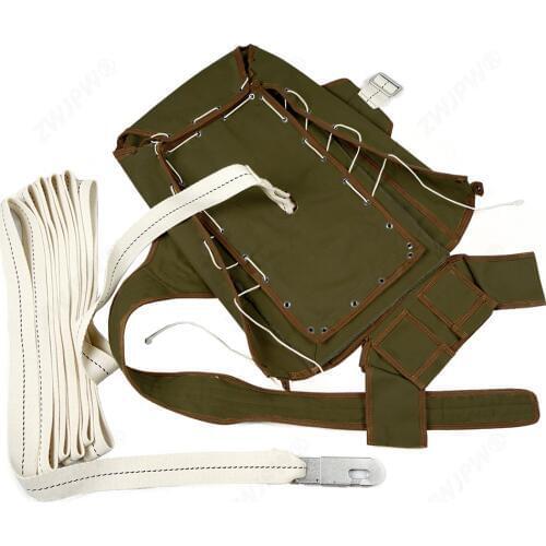 WW2 US ARMY American paratrooper t-5 parachute backpacks without parachute film props 10182 Normandy landing green