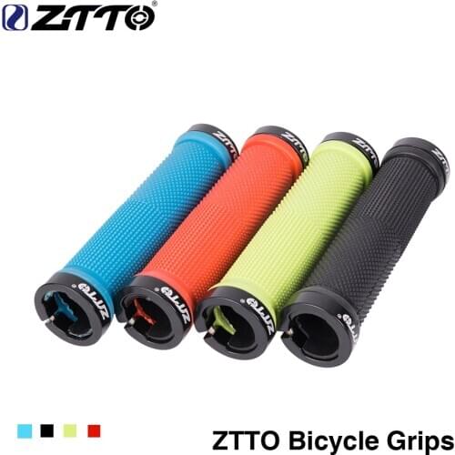 ZTTO 1 Pair Mountain Bike bicycle lockable handle non-slip handle for mountain bike folding bicycle handle handlebar set AG16