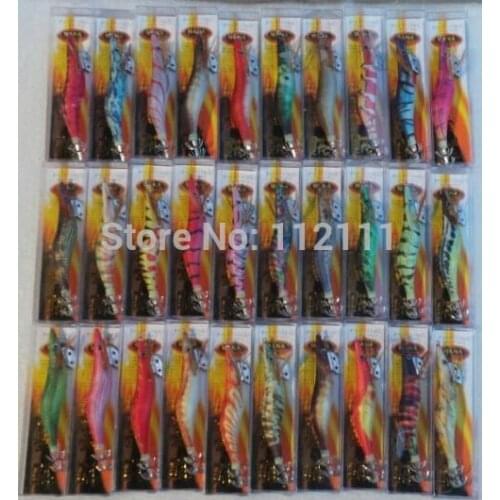 20pcs Glow in Dark Luminous Fishing Lures Baits Squid Egi Shrimp jigs Hooks.11.5cm 16g