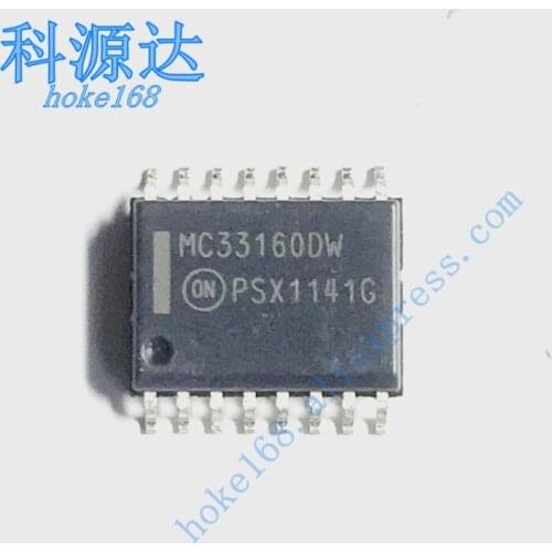 5pcs/lot MC33160DWR2G SOIC16 MC33160DW MC33160 MC33160 In Stock