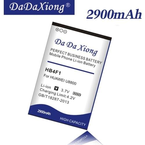 Da Da Xiong 2900mAh HB4F1 Battery for Huawei U8220 U8230 E5830 E5838 E5 C8600 T-Mobile Pulse E585 Ascend M860 X5 U8800 C8800