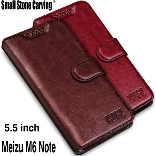For Meizu Meilan Note 6 Case Note6 Leather Magnetic case For Meizu M6 Note Magnetic Stand Flip Wallet Silicone Phone Case Fundas