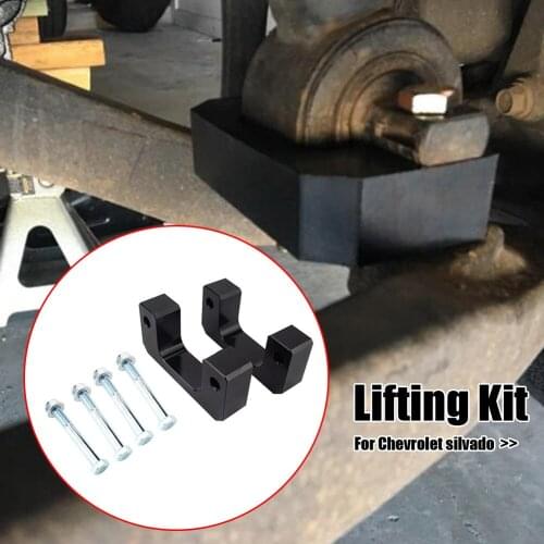 Black Aluminum Alloy 2 inch наклейки на авто Front Leveling Lift Kit for Chevrolet Suburban 07-19 Avalanche 07-13