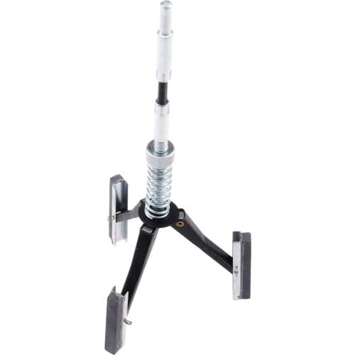 Engine Cylinder Hone Deglazer Adjustable 1-1/4" to 3-1/2" Diameter with 3-Piece 2" Long Stones 220 Grit Bore Honing Tension Tool